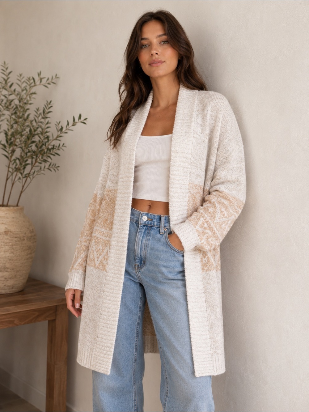 JOIE LONG CARDIGAN